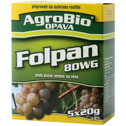 AgroBio Folpan 80 WG proti plísni révové v révě vinné